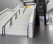 Sala din Turda, modificată pentru meciul lui U-BT Cluj-Napoca / FOTO: David Istrate (GSP.ro)