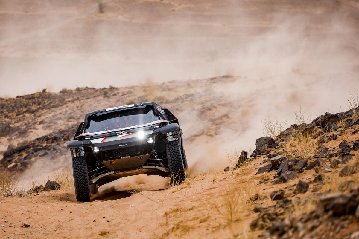 Nasser Al-Attiyah și Dacia Sandrider, imagini din 2025 // foto: Imago