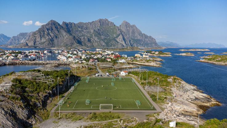Stadionul Henningsvaer (Norvegia)
