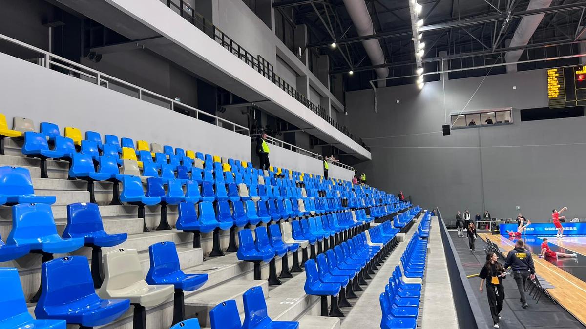 Turda Arena, transformată în mai puțin de 24 de ore pentru meciul lui U-BT Cluj-Napoca din EuroCup