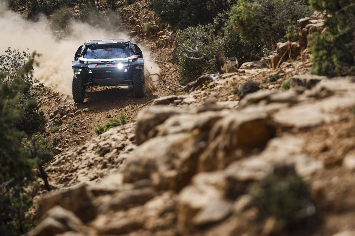 Nasser Al-Attiyah și Dacia Sandrider, imagini din 2025 // foto: Imago