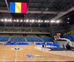 Sala din Turda, modificată pentru meciul lui U-BT Cluj-Napoca / FOTO: David Istrate (GSP.ro)
