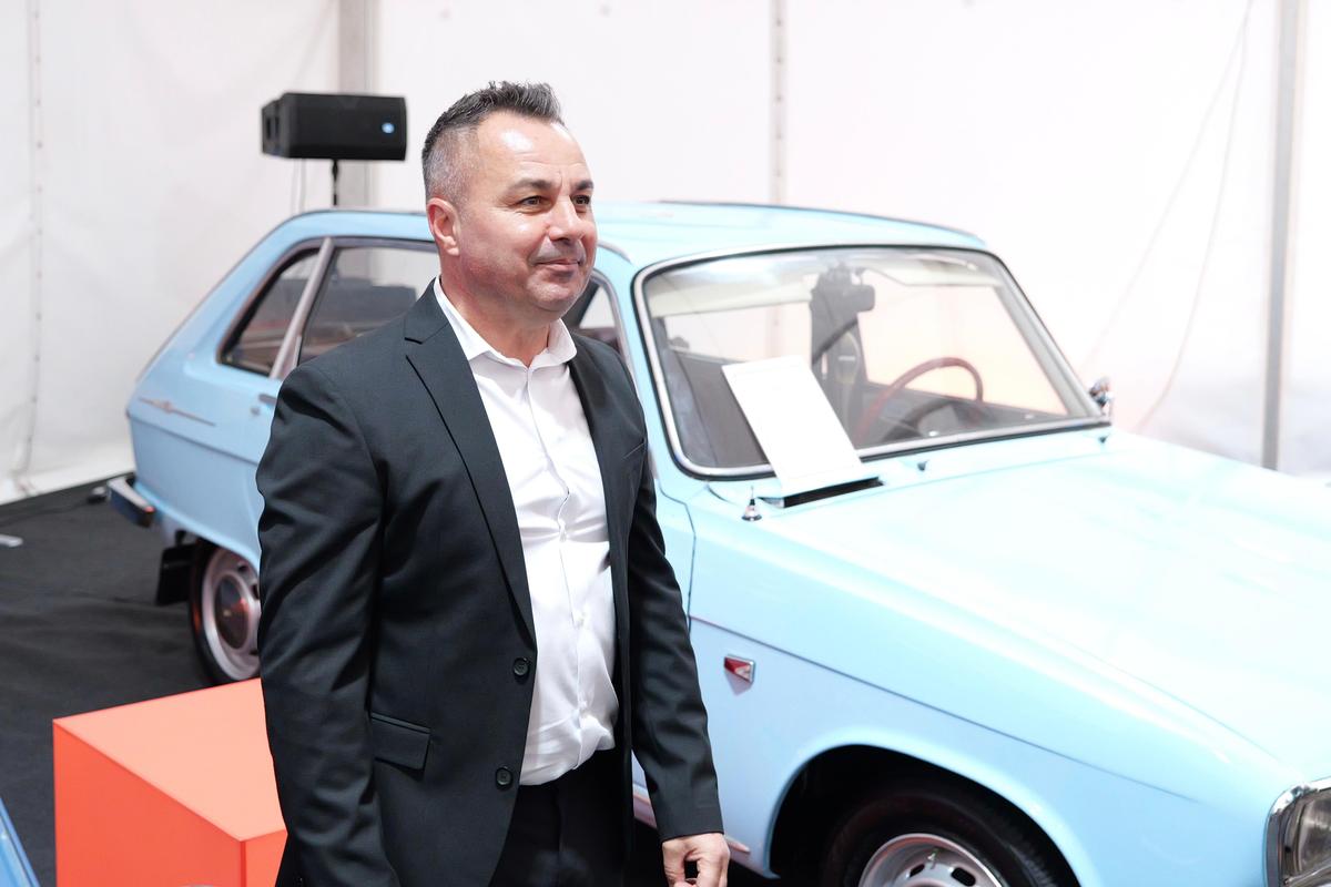 Florentin Petre, la evenimentul aniversar Dacia