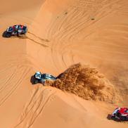 Nasser Al-Attiyah și Dacia Sandrider, imagini din 2025 // foto: Imago
