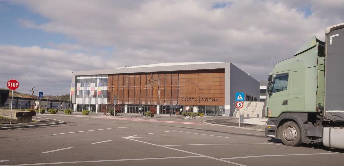 Turda Arena, transformată în mai puțin de 24 de ore pentru meciul lui U-BT Cluj-Napoca din EuroCup