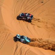 Nasser Al-Attiyah și Dacia Sandrider, imagini din 2025 // foto: Imago