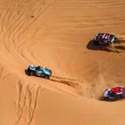 Nasser Al-Attiyah și Dacia Sandrider, imagini din 2025 // foto: Imago