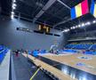 Sala din Turda, modificată pentru meciul lui U-BT Cluj-Napoca / FOTO: David Istrate (GSP.ro)