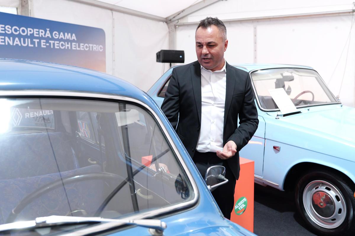 Florentin Petre, la evenimentul aniversar Dacia