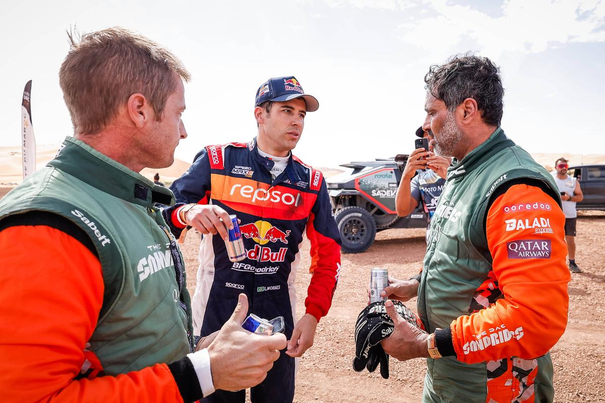 Nasser Al-Attiyah și Dacia Sandrider, imagini din 2025 // foto: Imago