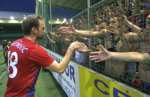 GSP LIVE // VIDEO Novak Martinovic, „fiul” Peluzei Sud Steaua, îi dezamăgește pe ultrași: „FCSB înseamnă Steaua!”