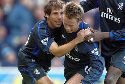 Zola și Graeme Le Saux // FOTO: Imago