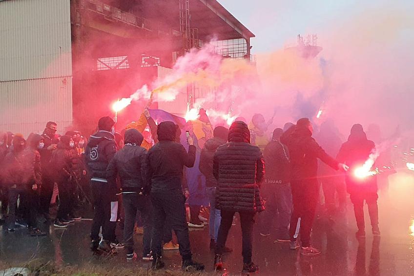 Suporterii lui FCSB le-au făcut o surpriză jucătorilor