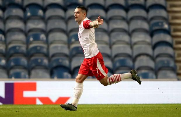 Nicolae Stanciu, gol și pasă decisivă pentru Slavia Praga