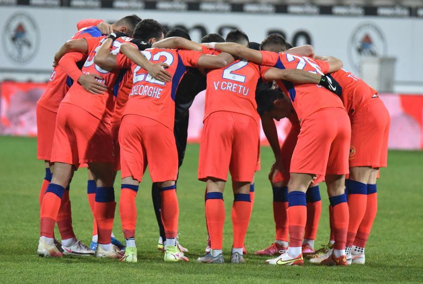 FCSB s-a impus la Mediaș, scor 1-0. Foto: FCSB