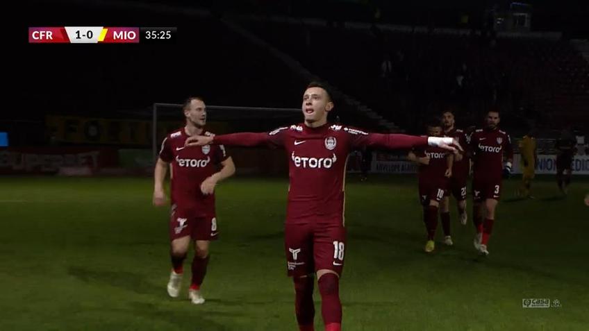 CFR Cluj - CS Mioveni, în etapa #19, live