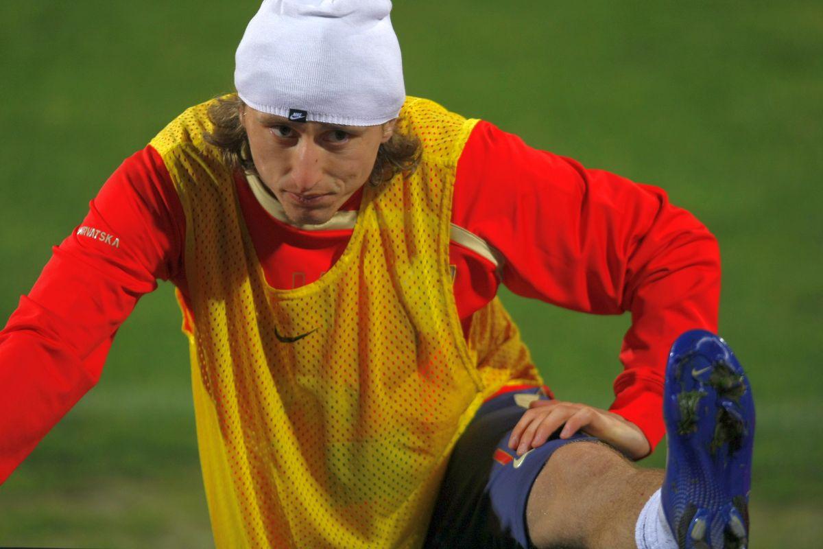 Imagini tari cu Luka Modric în Ghencea, de la amicalul cu România din 2009