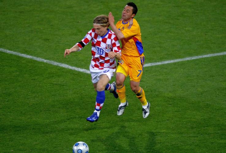Luka Modric, în amicalul România - Croația din 2009 / FOTO: Arhivă Gazeta Sporturilor