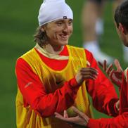 Luka Modric, la antrenament înainte de amicalul România - Croația din 2009 / FOTO: Arhivă Gazeta Sporturilor