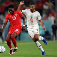 Abderrazak Hamdallah, în meciul cu Belgia din faza grupelor / Sursă foto: Guliver/Getty Images