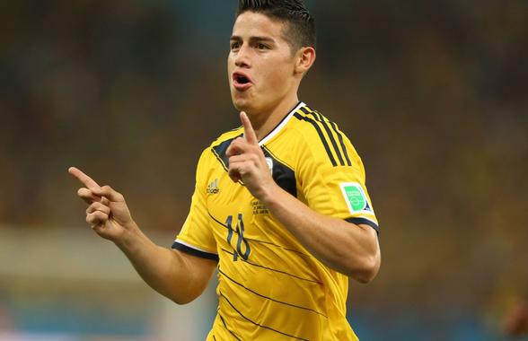 Destinație total neașteptată pentru James Rodriguez!