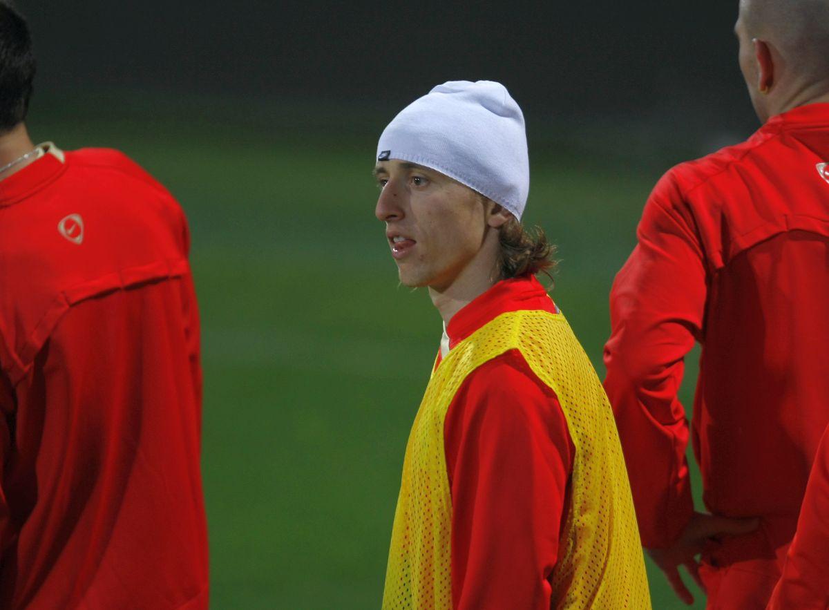 Imagini tari cu Luka Modric în Ghencea, de la amicalul cu România din 2009