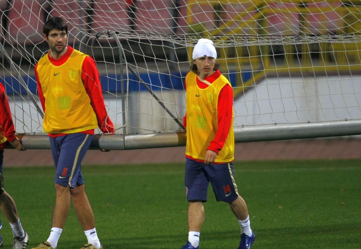 Imagini tari cu Luka Modric în Ghencea, de la amicalul cu România din 2009