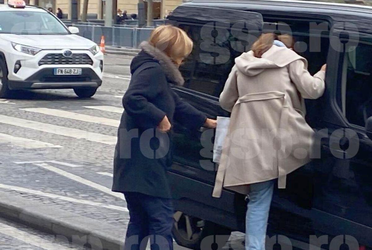 Simona Halep, zărită pe Champs-Élysées în ziua în care a aflat data audierii » Din magazinul sponsorului, direct într-un taxi de lux! Avem imaginile
