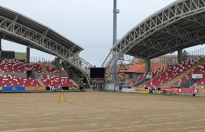 Promisiune pentru stadionul din Superligă: „Verde până la Crăciun!”
