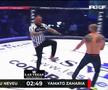 Yamato Zaharia - Ovidiu Neveu, cea mai așteptată luptă RXF, s-a terminat într-un cor de fluierături » „Ploaie” de sticle aruncate din tribune! Ce a declanșat haosul