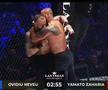 Yamato Zaharia - Ovidiu Neveu, cea mai așteptată luptă RXF, s-a terminat într-un cor de fluierături » „Ploaie” de sticle aruncate din tribune! Ce a declanșat haosul