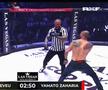 Yamato Zaharia - Ovidiu Neveu, cea mai așteptată luptă RXF, s-a terminat într-un cor de fluierături » „Ploaie” de sticle aruncate din tribune! Ce a declanșat haosul