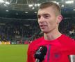 Florin Tănase, imediat după Hoffenheim - FCSB / foto: captură DigiSport