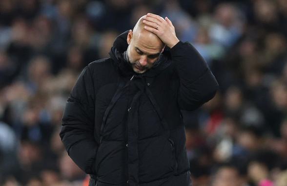 Ce a fost și ce a ajuns! Mai rău nu se poate pentru Guardiola » Manchester City, direct în istoria negativă din Europa