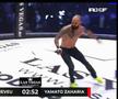 Yamato Zaharia - Ovidiu Neveu, cea mai așteptată luptă RXF, s-a terminat într-un cor de fluierături » „Ploaie” de sticle aruncate din tribune! Ce a declanșat haosul