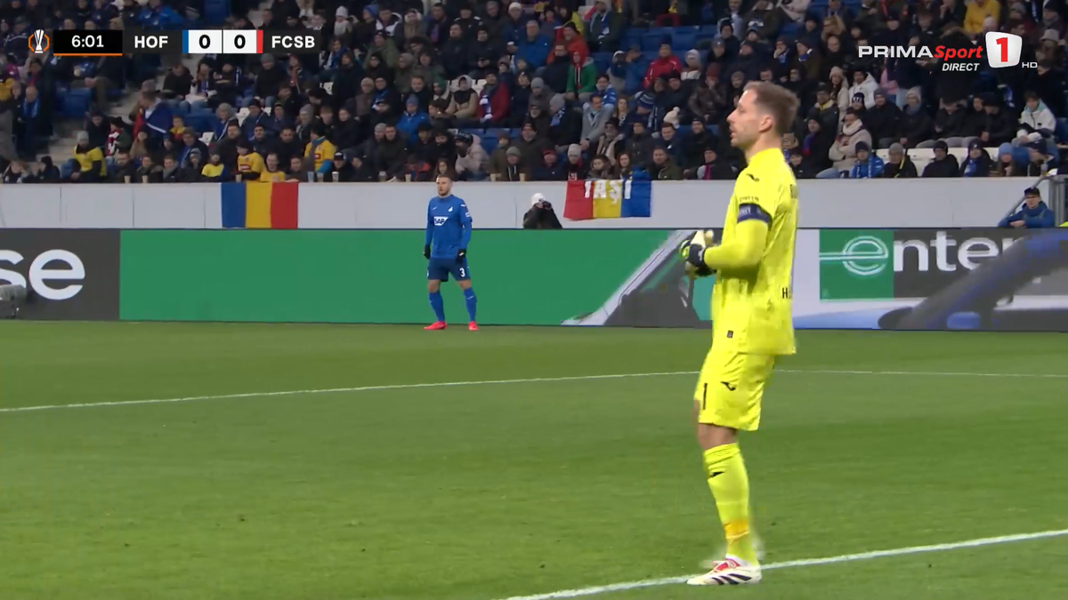 Steaguri românești în tribună la Hoffenheim - FCSB