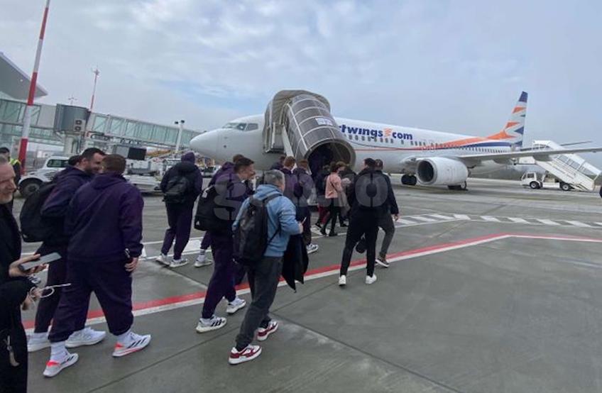 Delegația Spartei Praga a plecat din Craiova după 15 ore