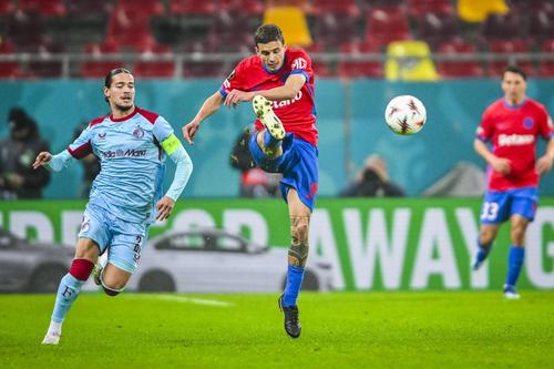 Juri Cisotti a reușit 2 assist-uri în FCSB - Feyenoord/ foto: Imago Images