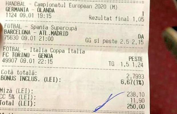 FOTO A mers să ridice un bilet câștigător în valoare de 666 de lei și a ajuns pe mâna polițiștilor. Motivul e ULUITOR