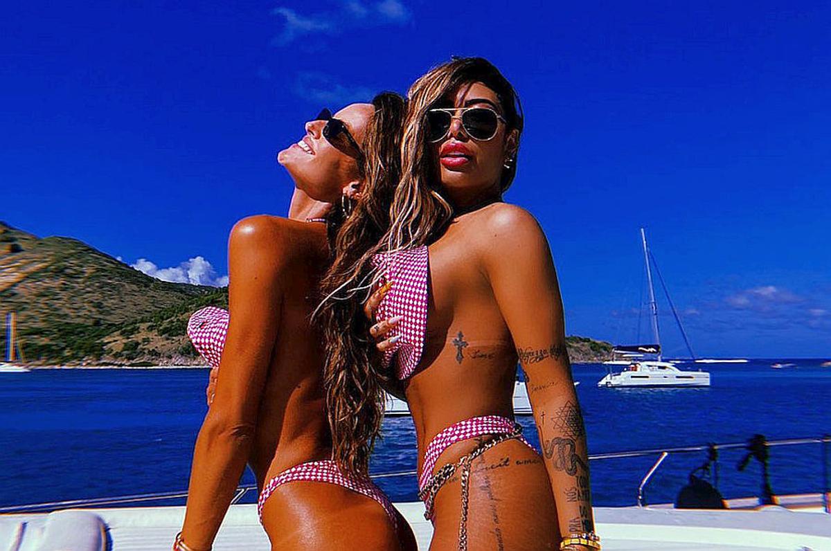 FOTO Sora lui Neymar, apariție spectaculoasă alături de prietenele ei pe cea mai la modă insulă