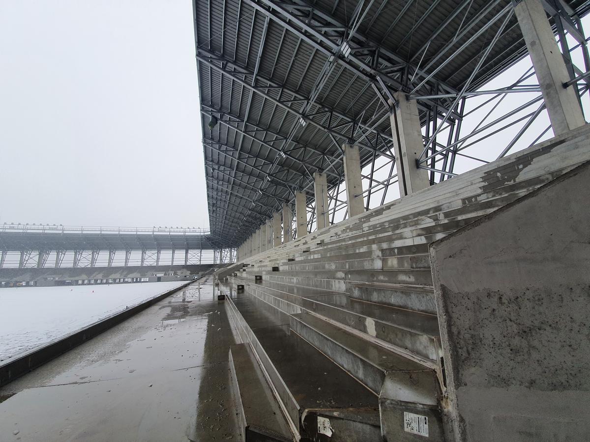 VIDEO + FOTO Se lucrează intens la arena de 20 de milioane de euro construită Guvernul maghiar în România! Când va fi gata + o echipă din Champions League la inaugurare