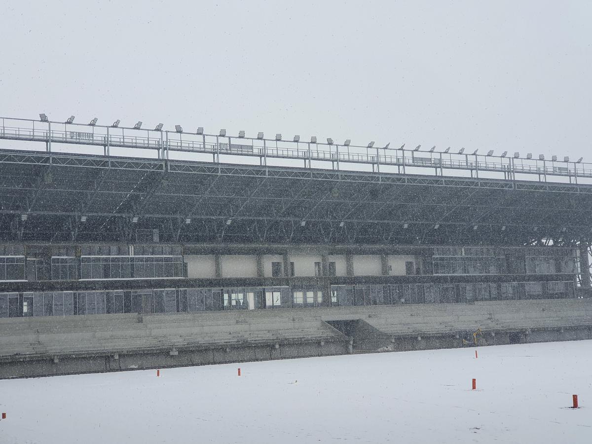 VIDEO + FOTO Se lucrează intens la arena de 20 de milioane de euro construită Guvernul maghiar în România! Când va fi gata + o echipă din Champions League la inaugurare