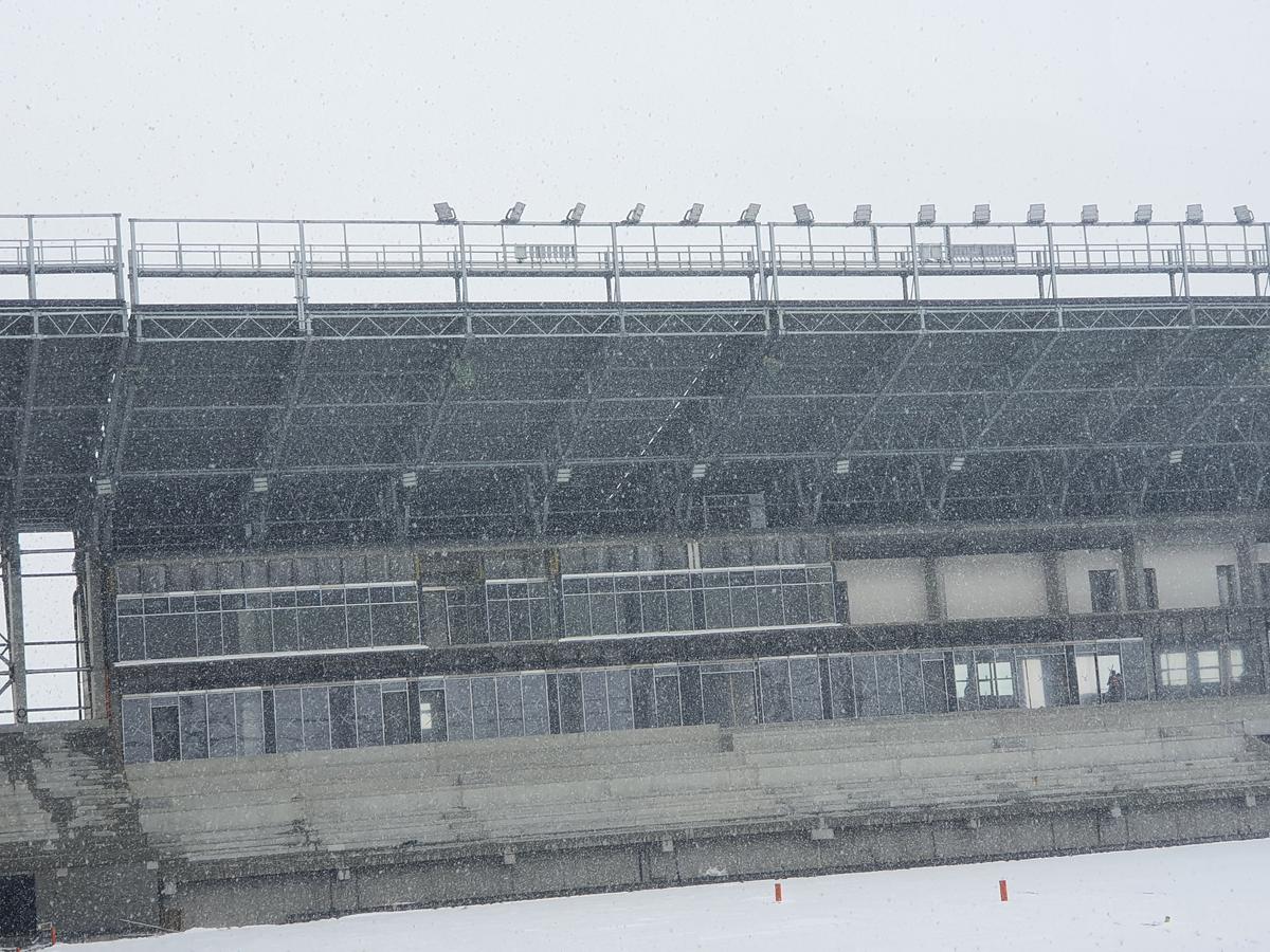 VIDEO + FOTO Se lucrează intens la arena de 20 de milioane de euro construită Guvernul maghiar în România! Când va fi gata + o echipă din Champions League la inaugurare