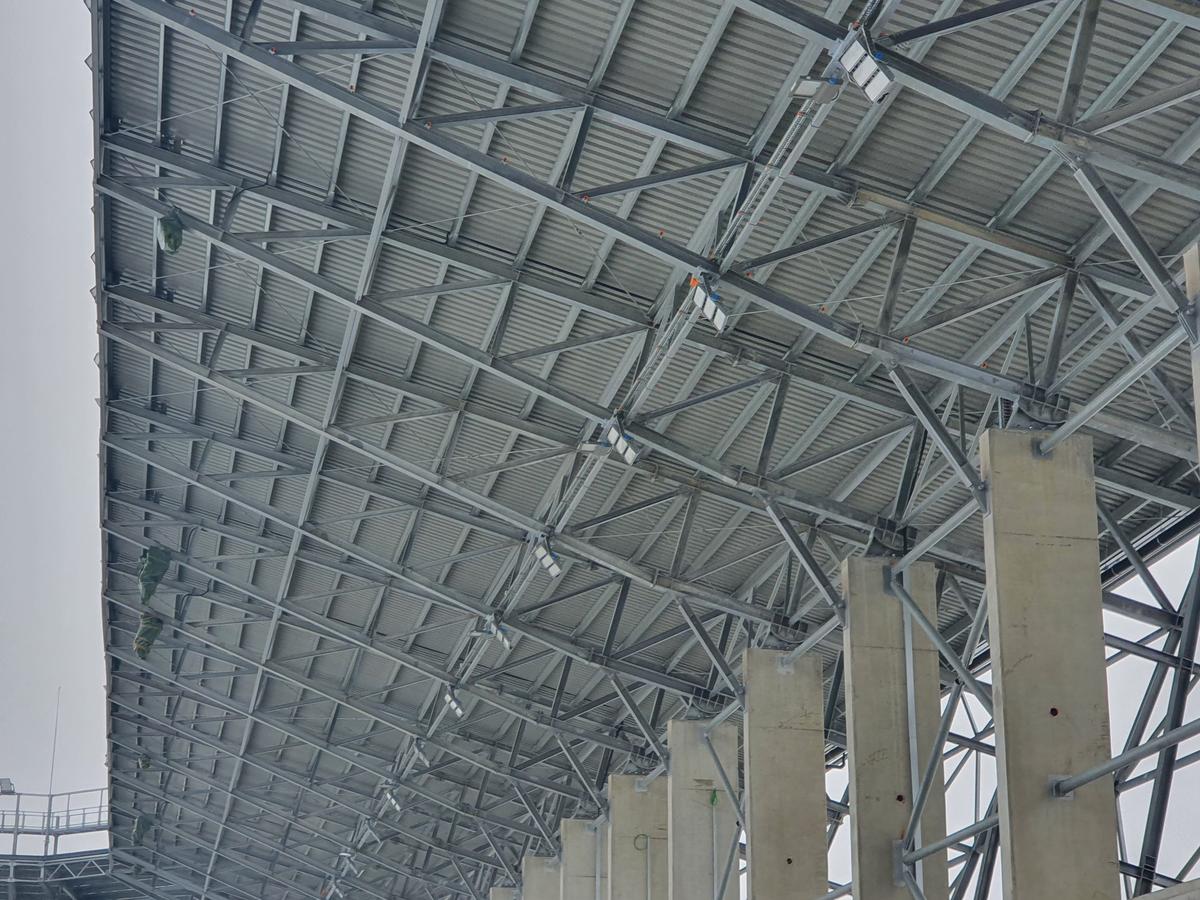 VIDEO + FOTO Se lucrează intens la arena de 20 de milioane de euro construită Guvernul maghiar în România! Când va fi gata + o echipă din Champions League la inaugurare