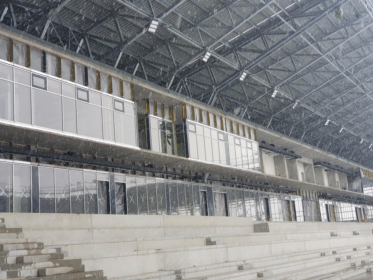 VIDEO + FOTO Se lucrează intens la arena de 20 de milioane de euro construită Guvernul maghiar în România! Când va fi gata + o echipă din Champions League la inaugurare