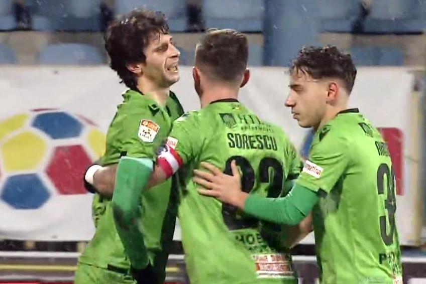 HERMANNSTADT - DINAMO 2-0 Captură TV Telekom Sport