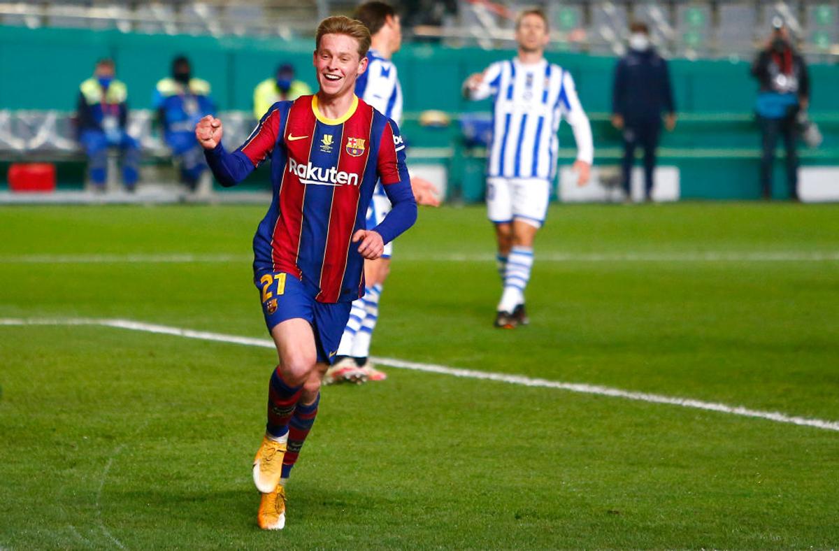 FOTO REAL SOCIEDAD - BARCELONA SUPERCUPA SPANIEI 13.01.2021