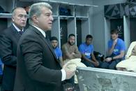 Joan Laporta, discurs în vestiarul Barcelonei, după eșecul din El Clasico: „Asta e calea”