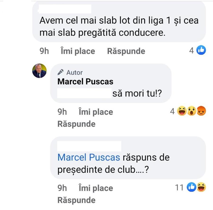 „Să mori tu?!” » Scandal pe Facebook! L-au lăsat nervii pe președintele lui FCU Craiova
