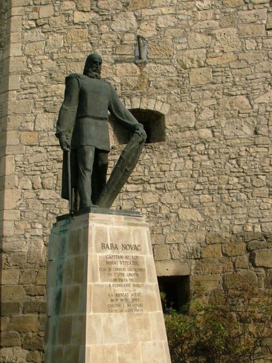 Statuia lui Baba Novac din Cluj-Napoca / FOTO: Wikipedia Lecție de istorie de la un star din prima ligă: „Baba Novac e și-al sârbilor, și-al românilor, suntem neam de războinici”